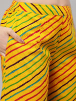 Thumbnail for Aks Mandarin Collar Regular Kurta with Harem Pants - Distacart