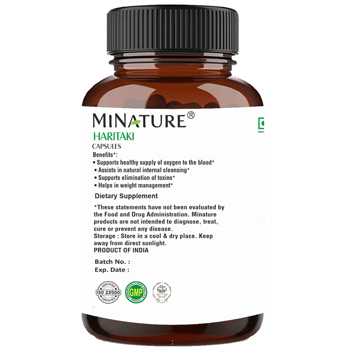 Minature Haritaki Capsule