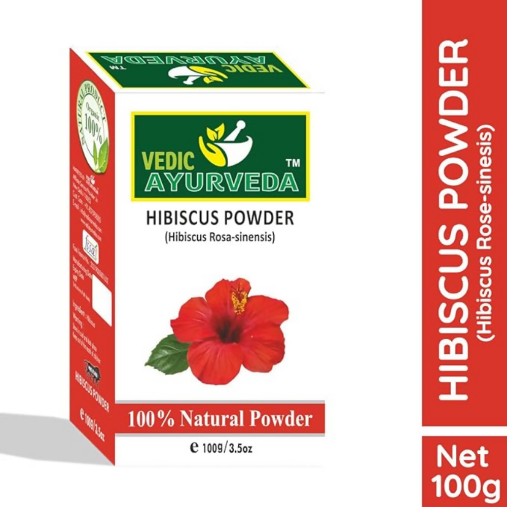 VedicAyurveda Bio-Organic Industry Hibiscus Powder - Dista