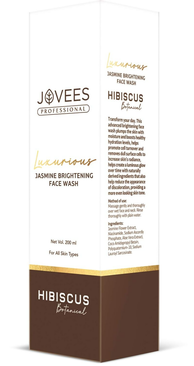 Jovees Professional Jasmine Brightening Face Wash with Aloe Vera - Distacart