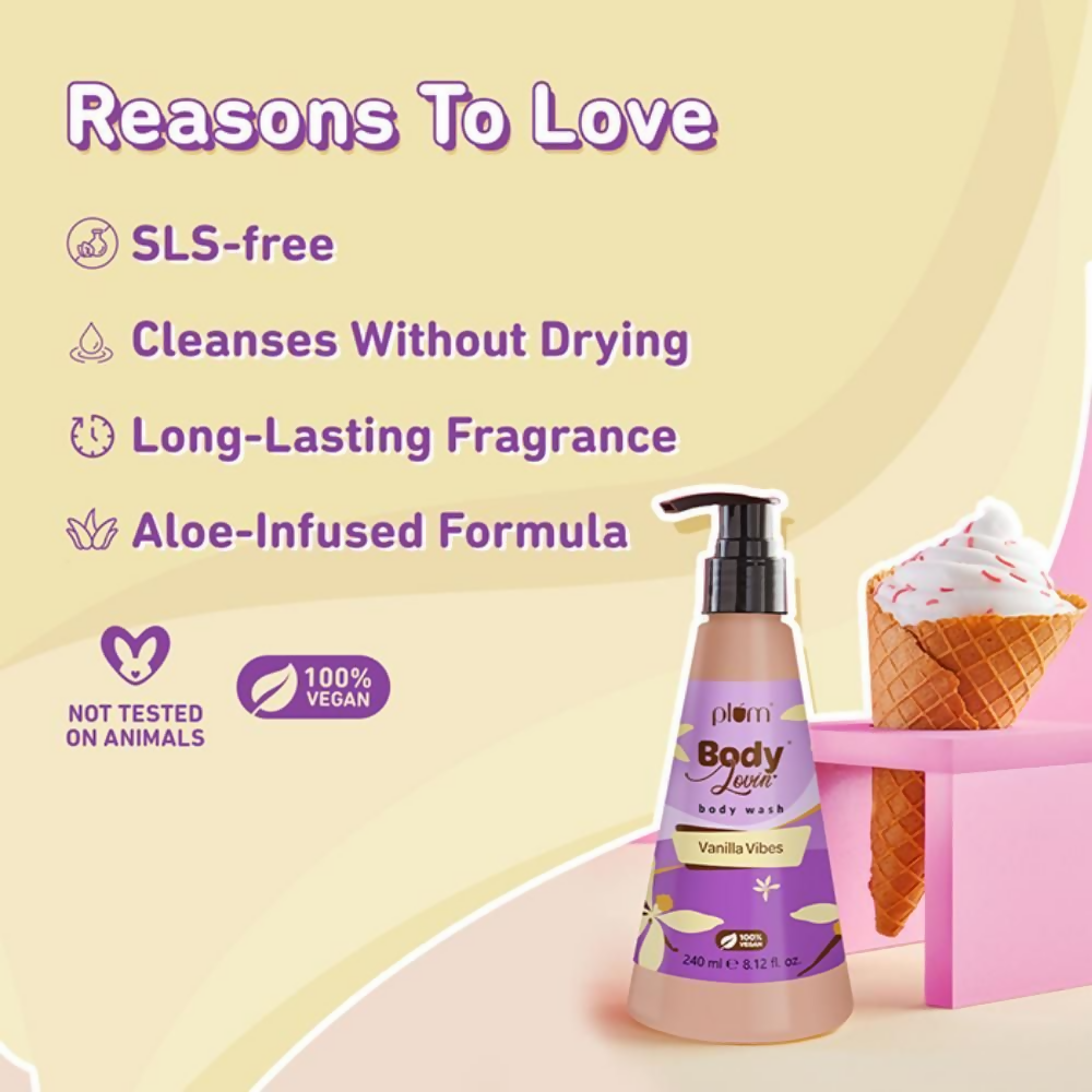 Plum BodyLovin' Vanilla Vibes Body Wash - Distacart