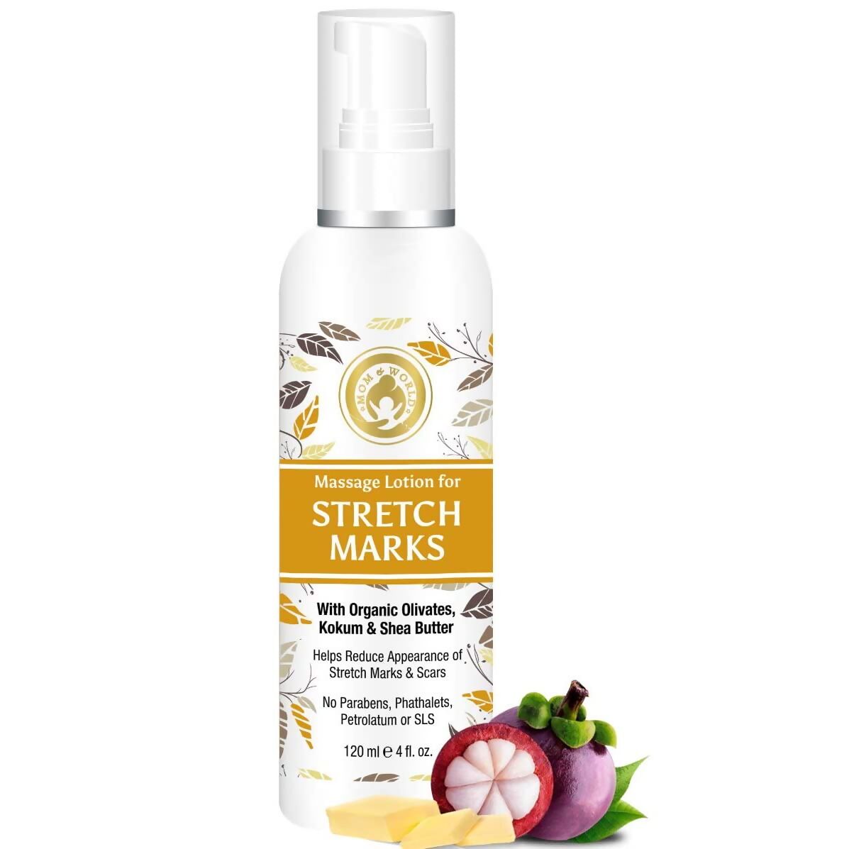 Mom & World Massage Lotion For Stretch Marks - Distacart