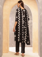 Thumbnail for Anouk Women Printed Regular Pure Cotton Kurta with Trousers & With Dupatta