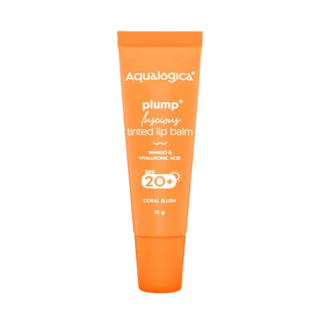 Aqualogica Coral Slush Plump+ Luscious Tinted Lip Balm with Mango and Hyaluronic Acid - Distacart