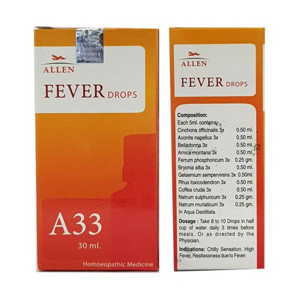 A33 Fever Drops