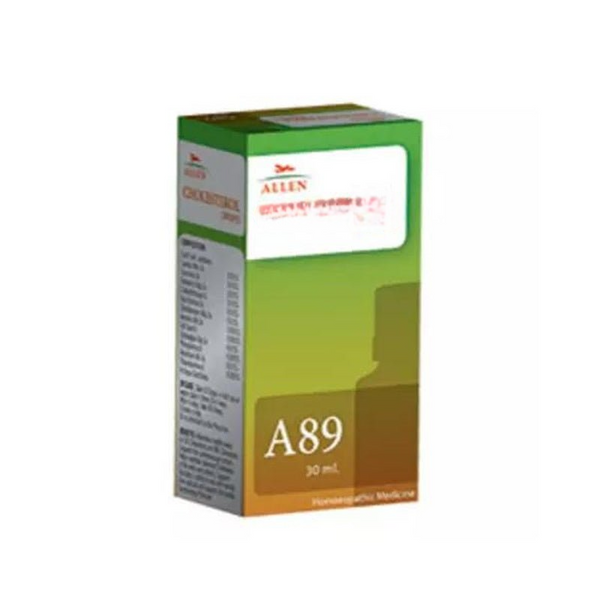 Allen Homeopathy A89 Drops - Distacart