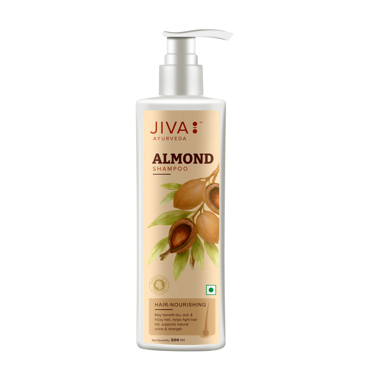 Jiva Ayurveda Almond Shampoo