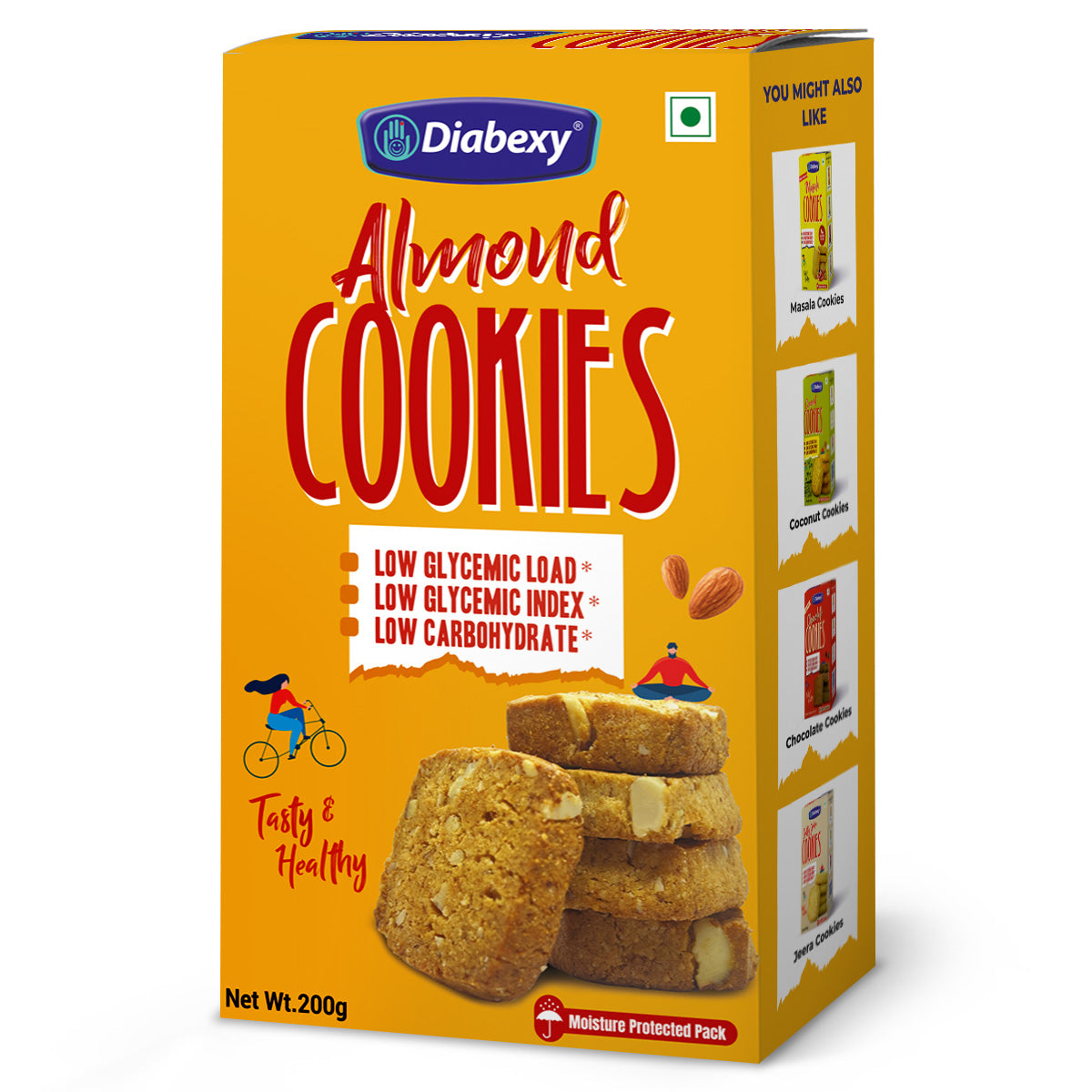 Diabexy Almond Cookies - Distacart