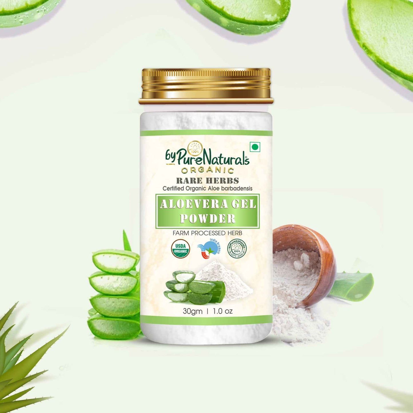 byPureNaturals Organic Aloevera Gel Powder - Dista