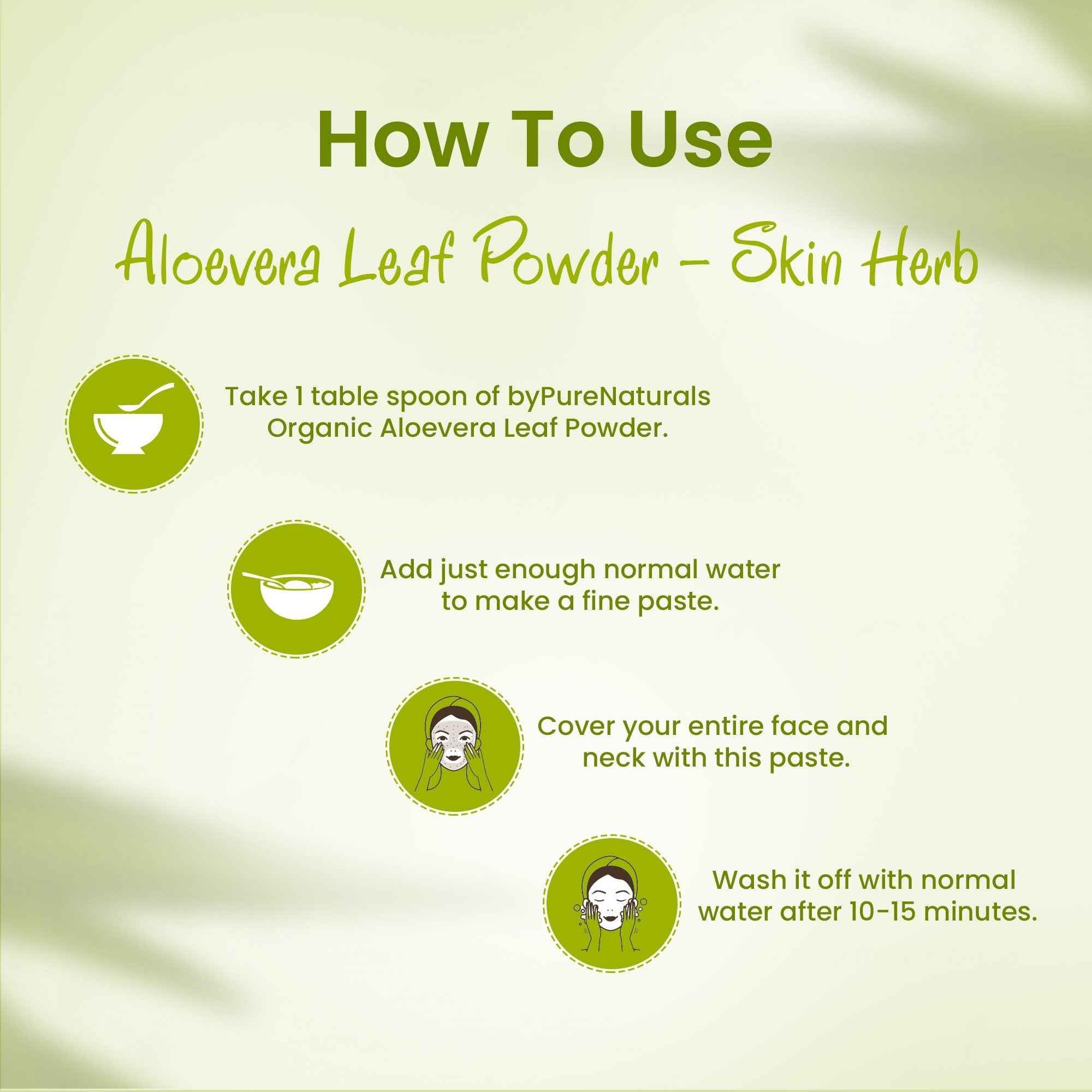byPureNaturals Organic Aloevera Powder - Dista