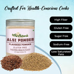 Thumbnail for byPureNaturals Alsi Atta (Flaxseed Powder Flour) - Dista