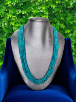 Thumbnail for Inhanns Crystal Beads Luxe Edition – Multi-Layered Necklace - Sea Blue - Distacart