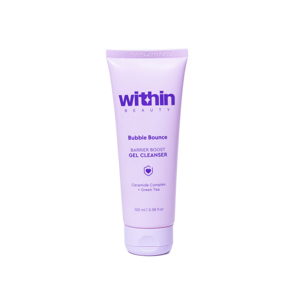 Within Beauty Bubble Bounce Barrier Boost Gel Face Cleanser - Distacart