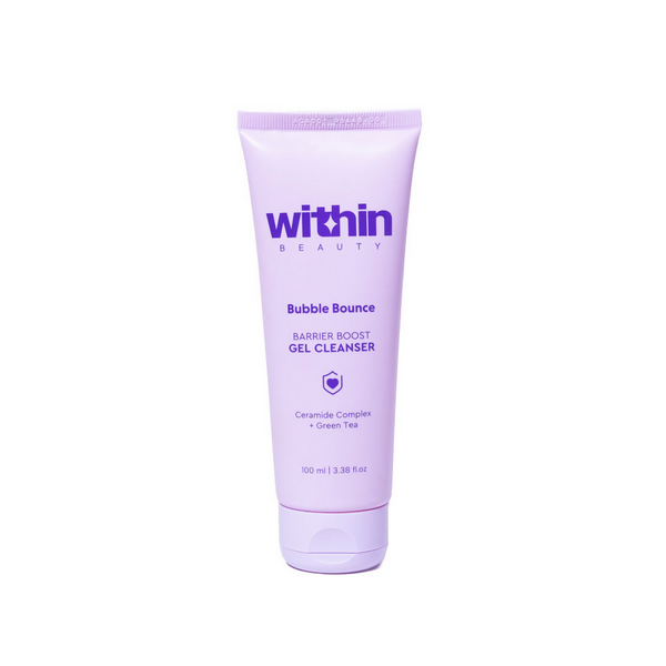 Within Beauty Bubble Bounce Barrier Boost Gel Face Cleanser - Distacart