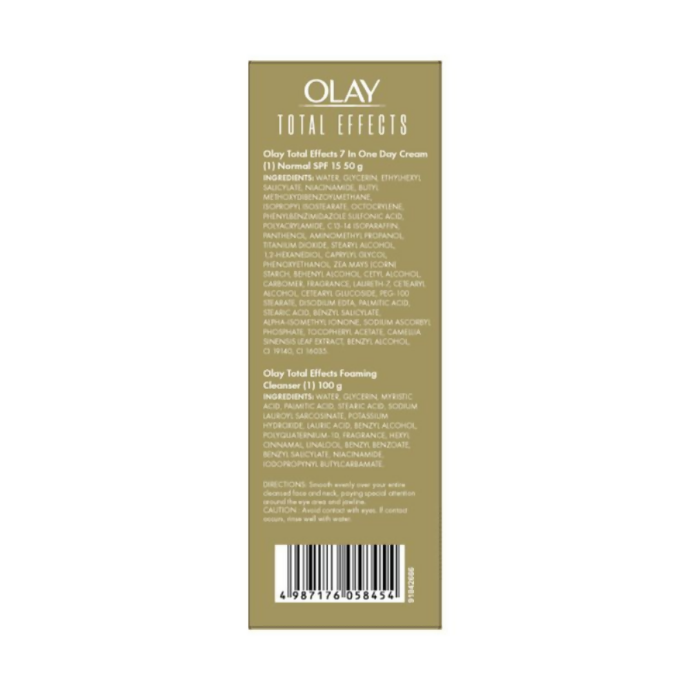 Olay Total Effects Gift Pack - Day Cream & Cleanser - Distacart