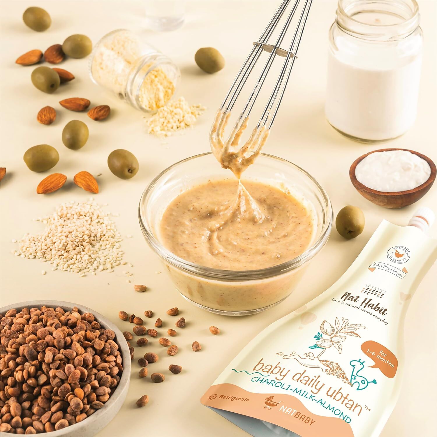 Nat Habit Baby Daily Ubtan Body Wash - Distacart