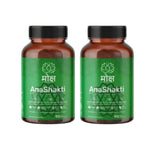Thumbnail for Moksha Botanicals Anashakti Capsules