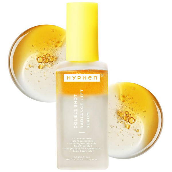 Hyphen Double Shot Face Serum with 18% Brightening & 20% Collagen
