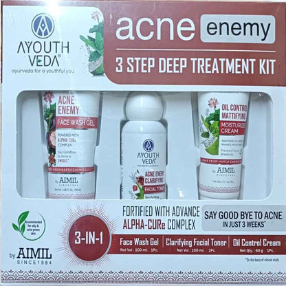 Ayouthveda Anti Acne CTM Regimen Combo - Distacart