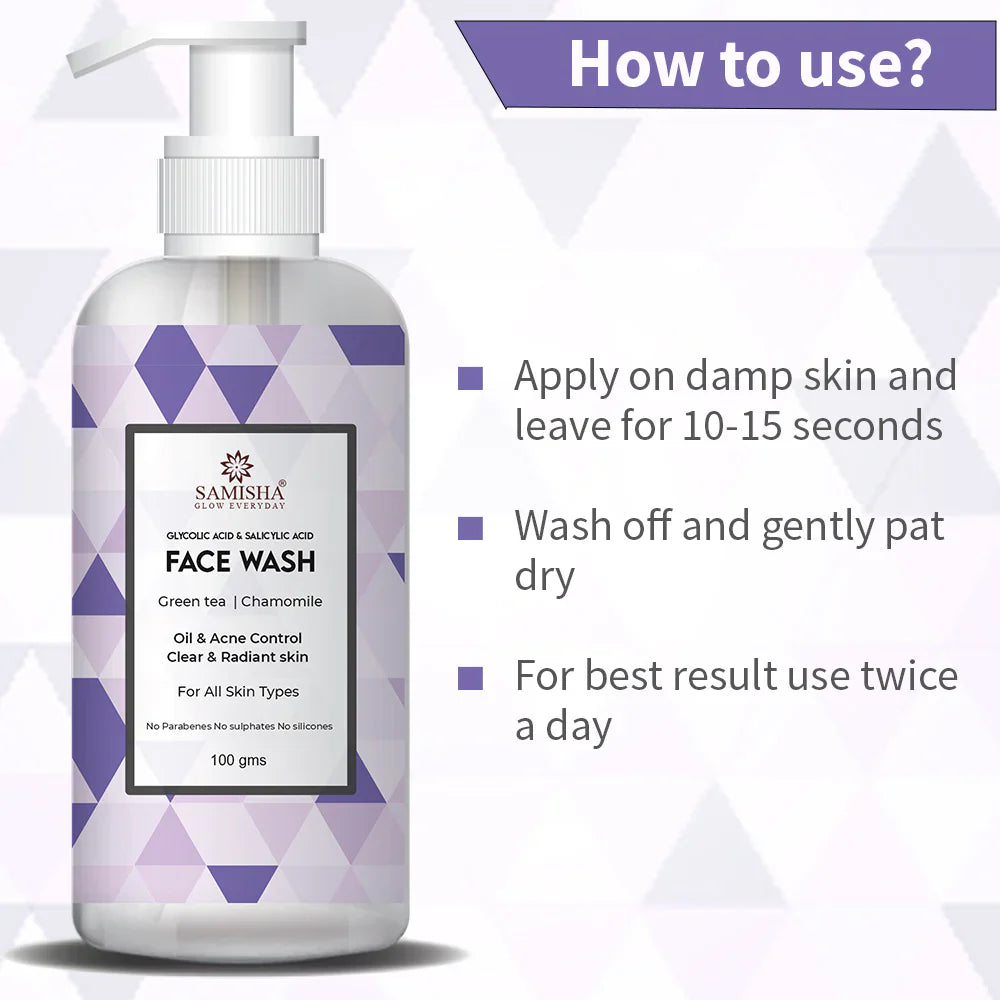 Samisha Acne Face Wash - Distacart
