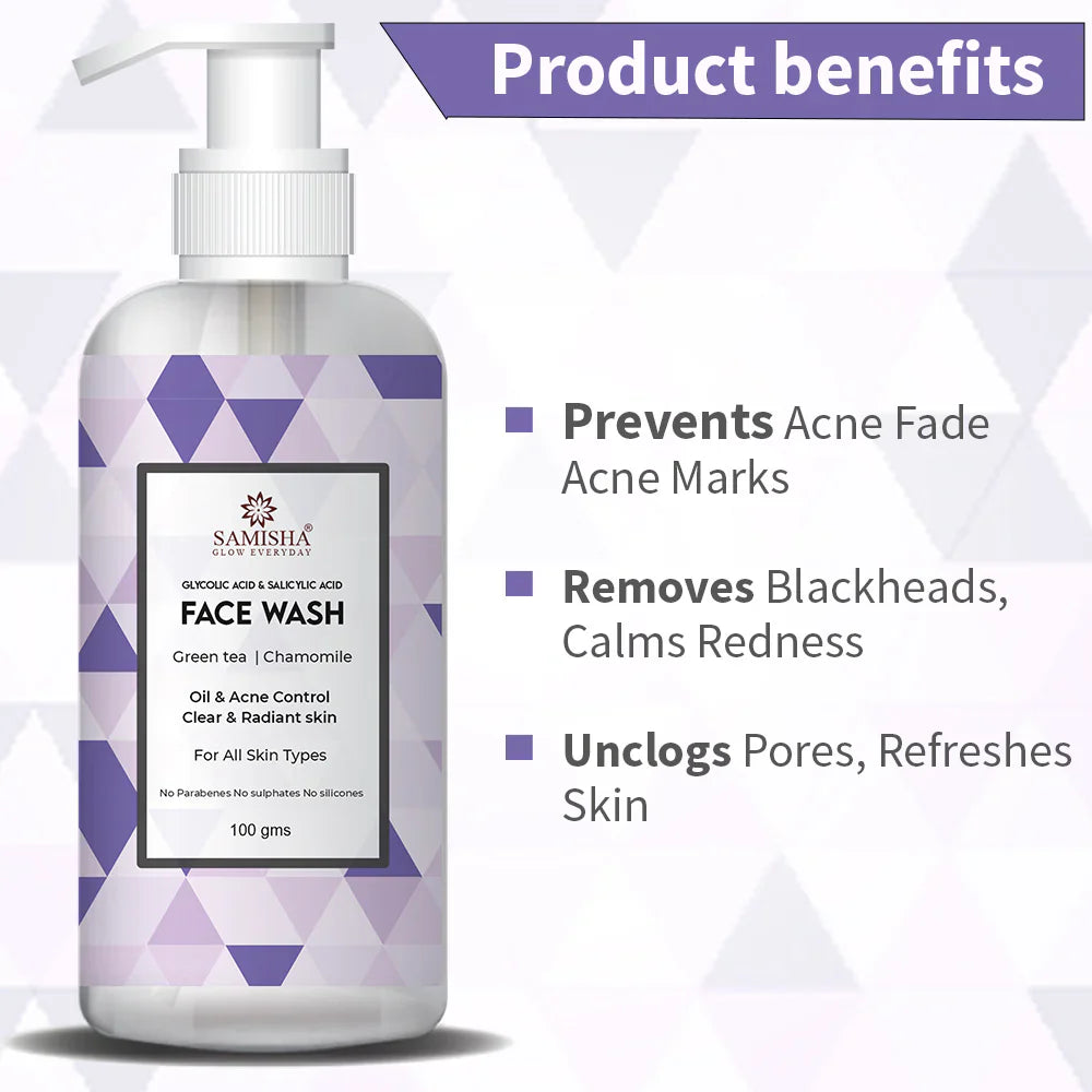 Samisha Acne Face Wash - Distacart
