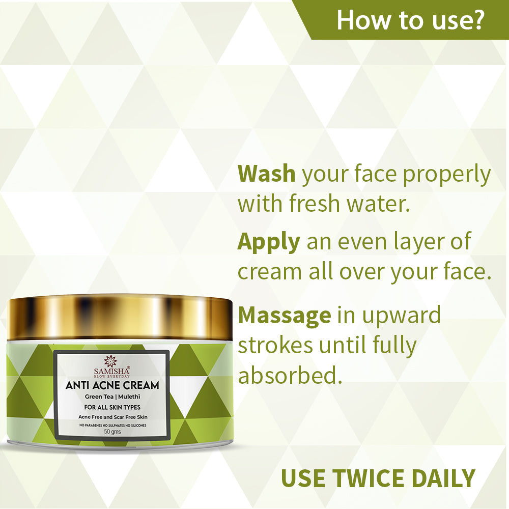 Samisha Anti Acne Face Cream - Distacart