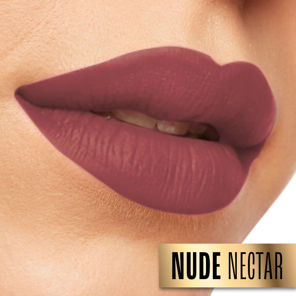 Lakme Absolute Beyond Matte Lipstick - 302 Nude Nectar - Distacart
