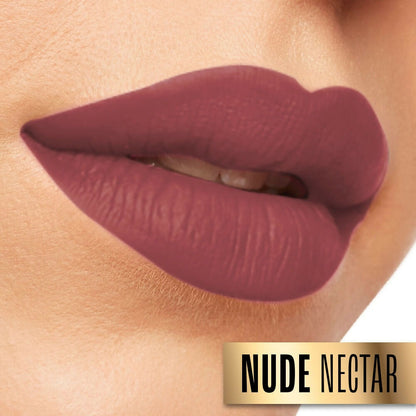 Lakme Absolute Beyond Matte Lipstick - 302 Nude Nectar - Distacart