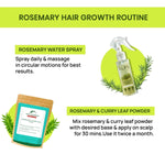Thumbnail for Alps Goodness Rosemary Hair Renewal Duo with Rosemary Water Spray and Rosemary & Curry Leaf Powder - Hair Growth Expert - Distacart