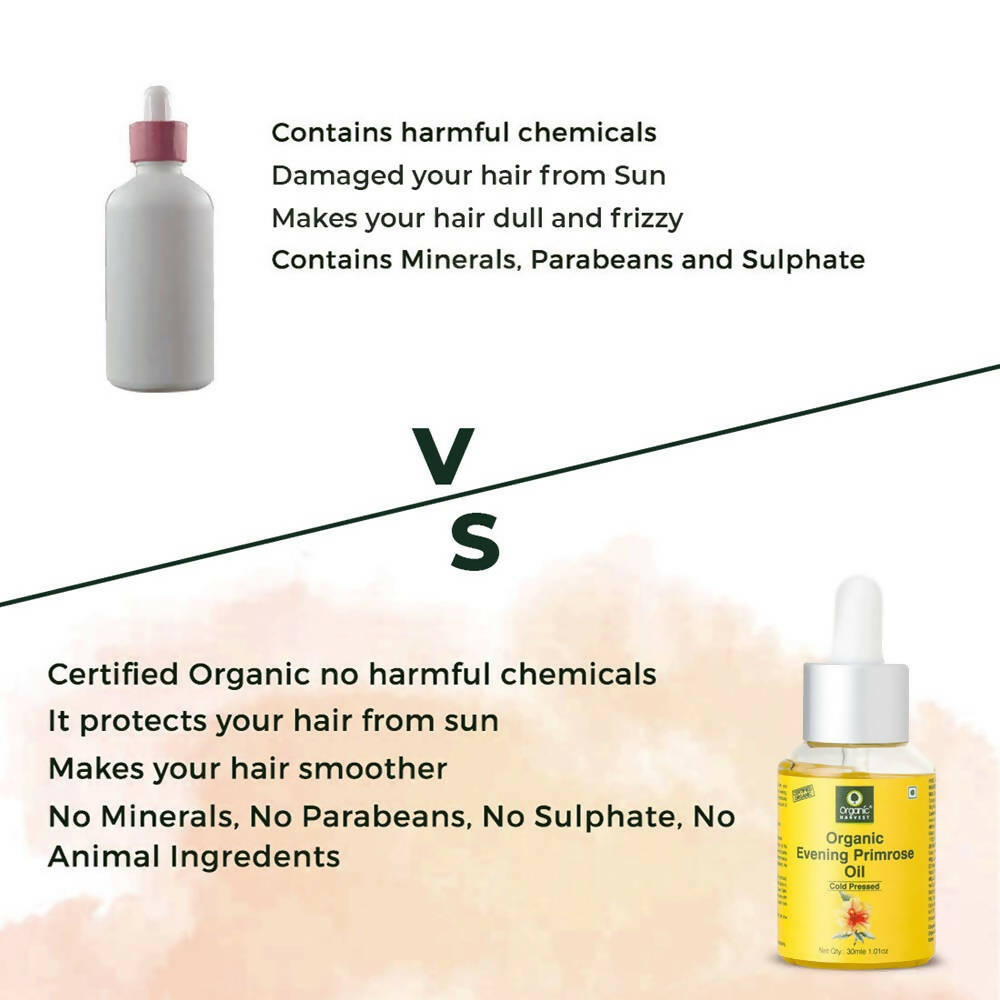 Organic Harvest Cold Pressed Organic Evening Primrose Oil - Distacart