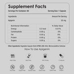 Thumbnail for GATACA Apigenin - 50 mg Capsules for Better Sleep, More Focus, More Life