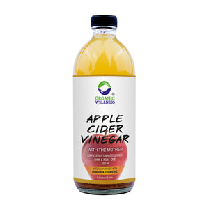 Organic Wellness Apple Cider Vinegar with Mother, Ginger & Turmeric - Distacart