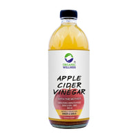 Thumbnail for Organic Wellness Apple Cider Vinegar with Mother, Ginger & Garlic - Distacart