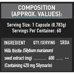 Thumbnail for MuscleBlaze Milk Thistle Tablets