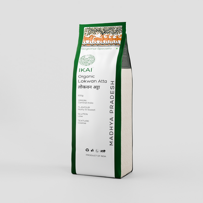4 - Organic Lokwan Atta - 1000 gm