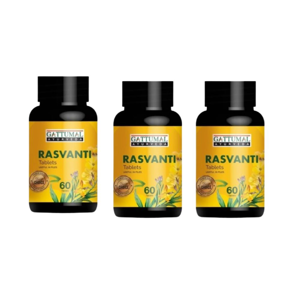 Gattumal Ayurveda Arjunatvak Ghan Vati Tablets - Distacart