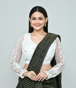 Thumbnail for Joban Fashion Women's White Embroidered Stitched Blouse