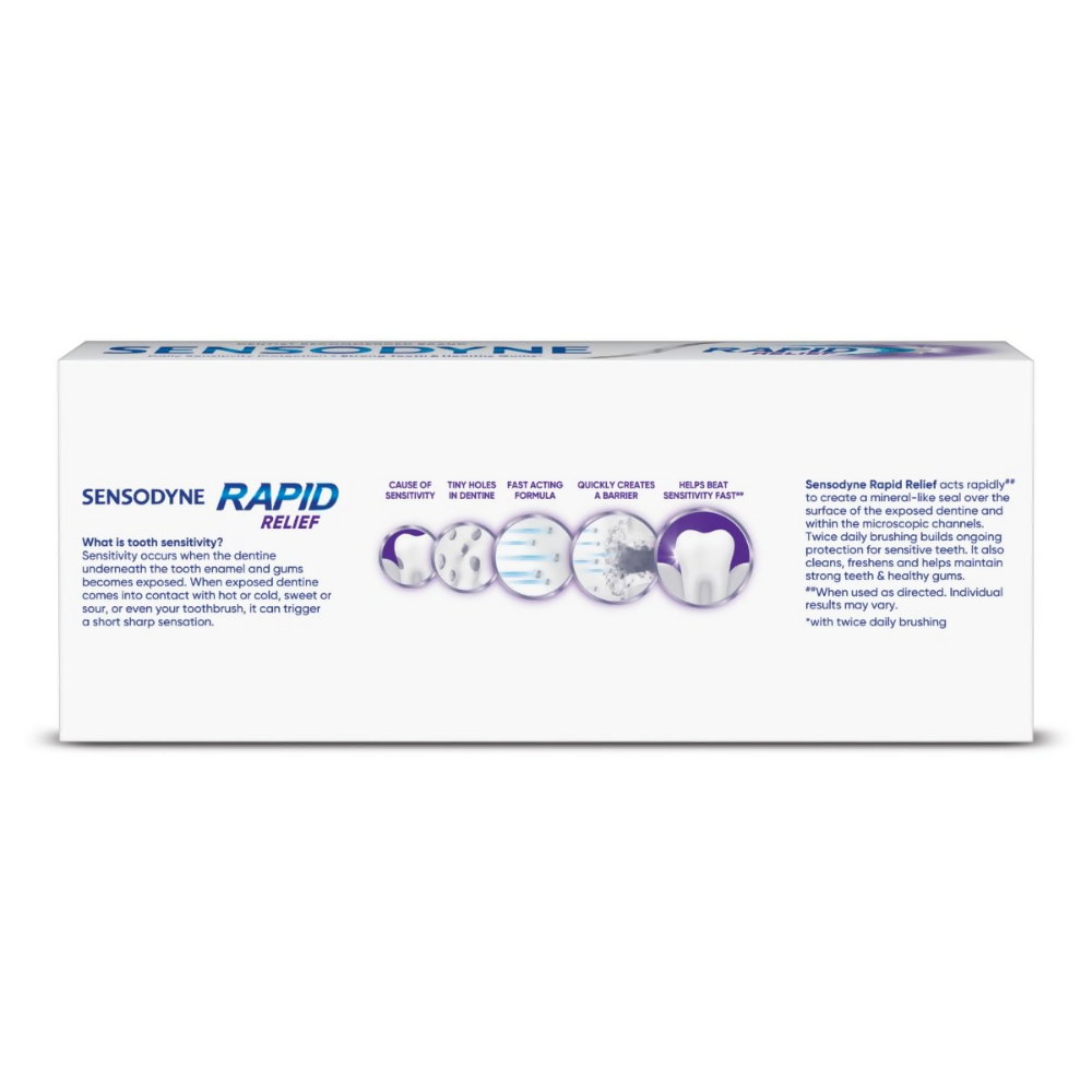 Sensodyne Toothpaste Rapid Relief