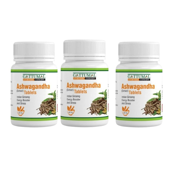 Gattumal Ayurveda Ashwagandha Tablets