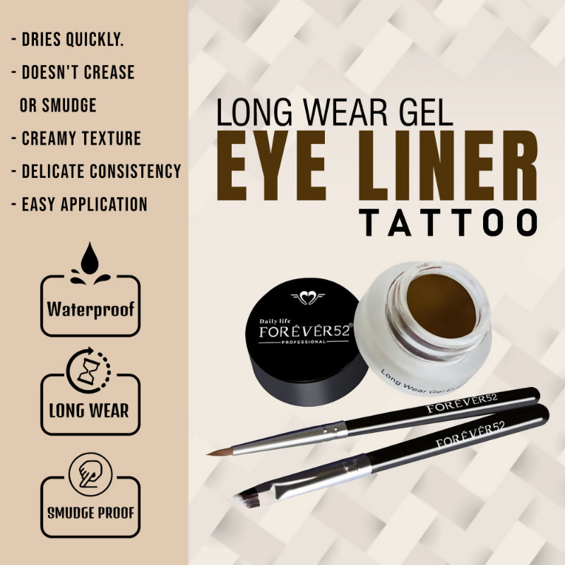 Daily Life Forever52 Long Wear Gel Eyeliner Tattoo - GT008 - Distacart