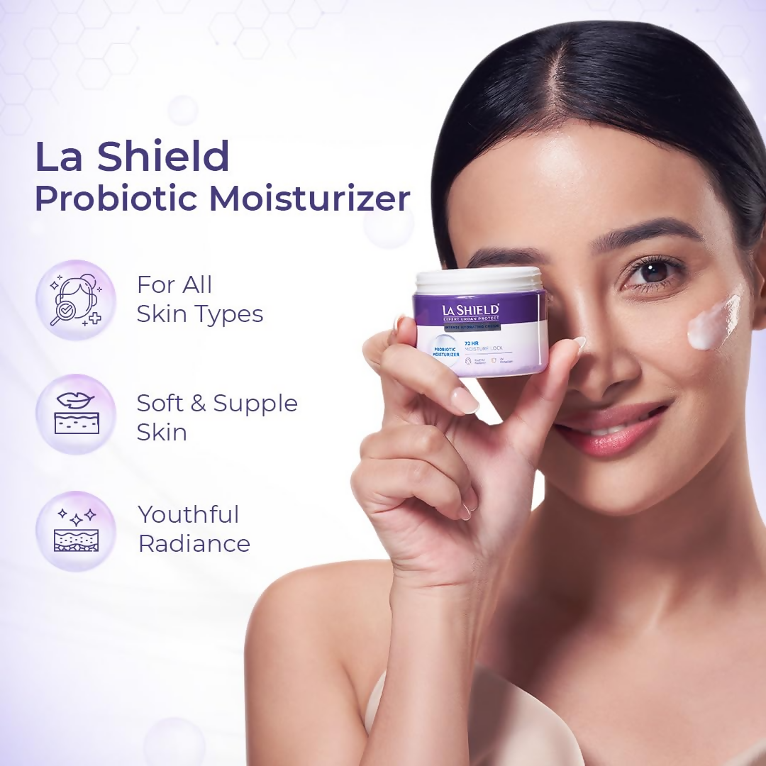 La Shield Probiotic Moisturizer Face Cream - Distacart