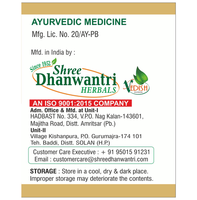 SDH Naturals Chandraprabha Vati