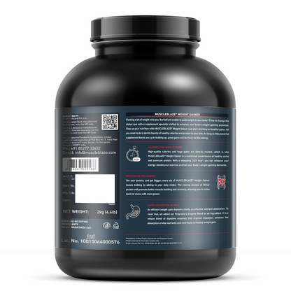 MuscleBlaze Weight Gainer With Added Digezyme Powder - Distacart