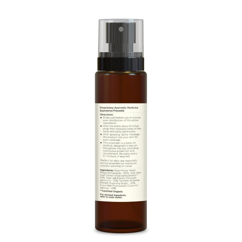 Forest Essentials Sheer Sunscreen Body Spray SPF 50|PA++++ - Dista