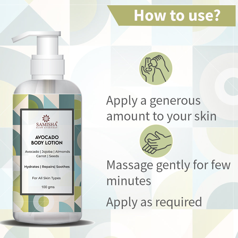 Samisha Avocado Body Lotion - Distacart