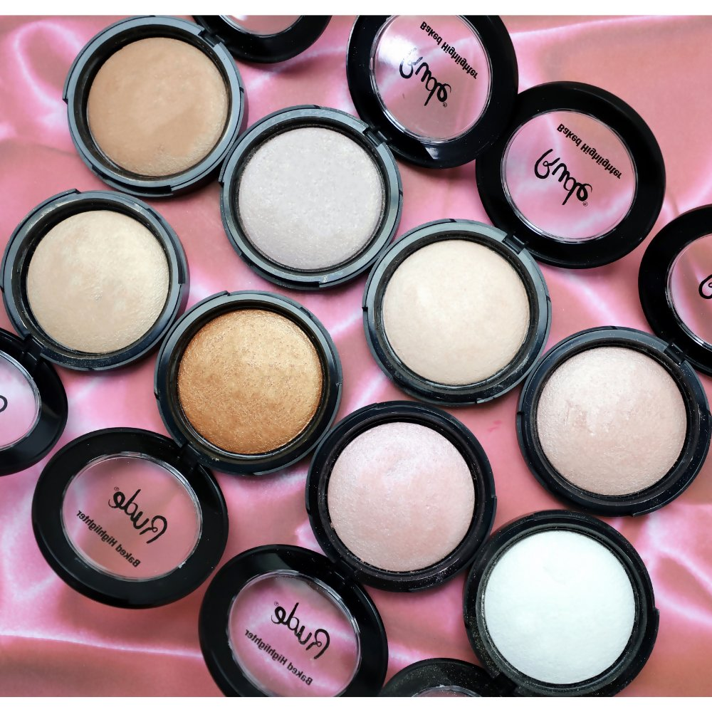 Rude Cosmetics Baked Highlighter Shimmer - Pixie Dust - Distacart