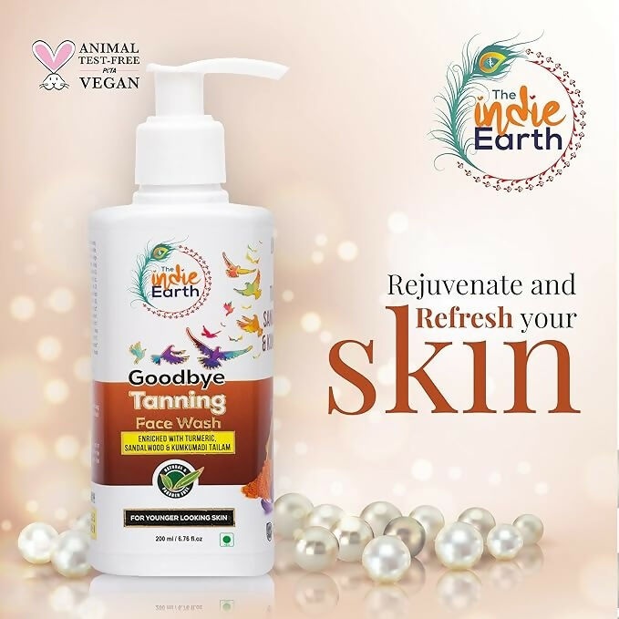 The Indie Earth Goodbye Tanning (Skin Lightening) Facewash - Distacart