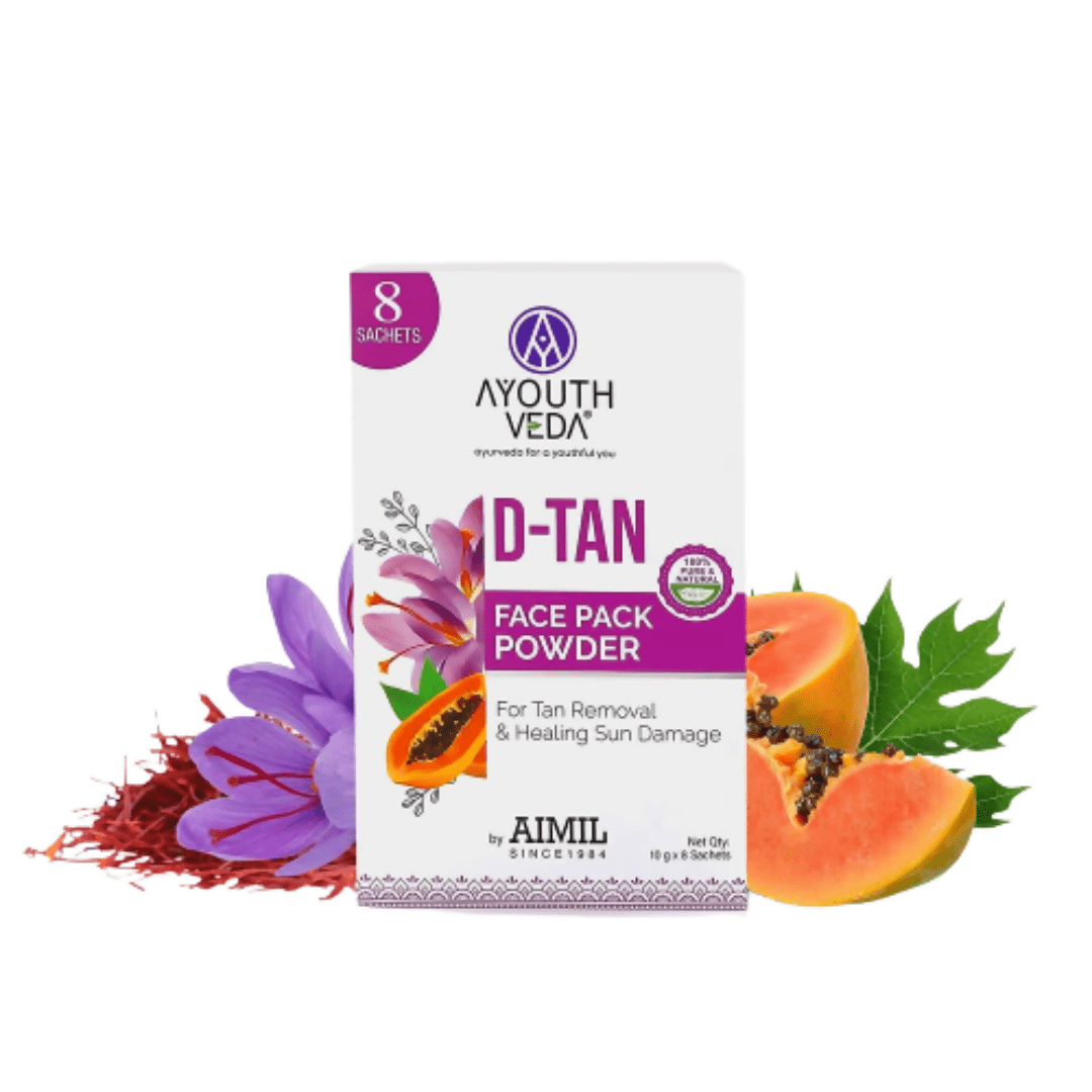 Ayouthveda D-TAN Face Pack Powder - Distacart