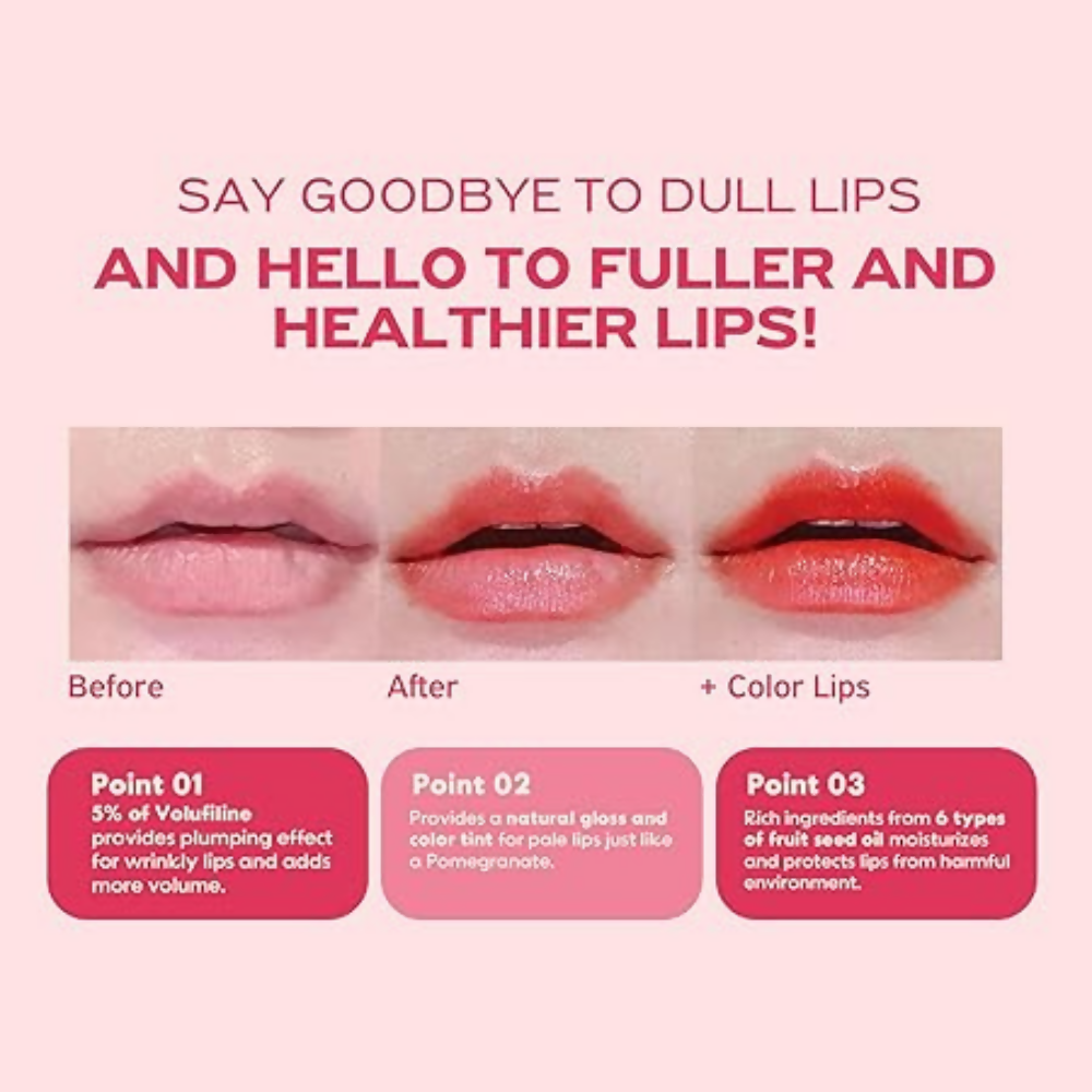 Frudia Pomegranate Honey 3 In 1 Lip Balm - Distacart