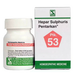 Thumbnail for Dr. Willmar Schwabe India Hepar Sulphuris Pentarkan Ptk 53 Tablets - Distacart